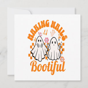 making nails bootiful halloween invitation