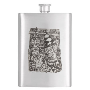 Making-of-the-man by Brian Benson Hip Flask
