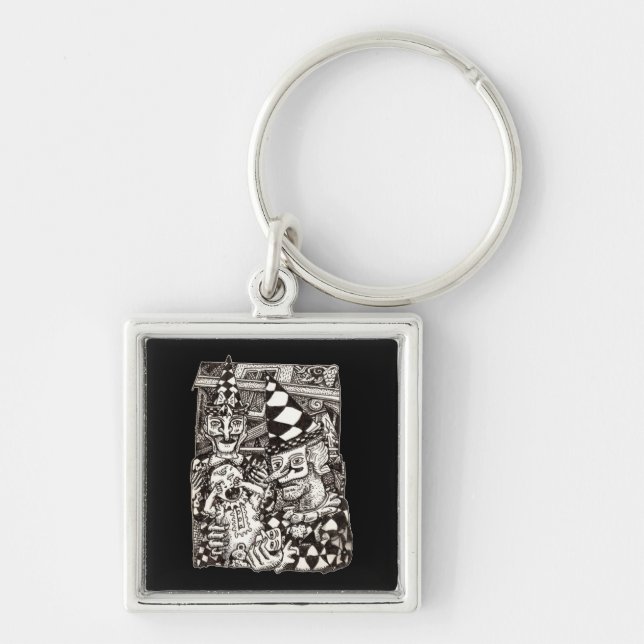 Making-of-the-man by key ring (Front)