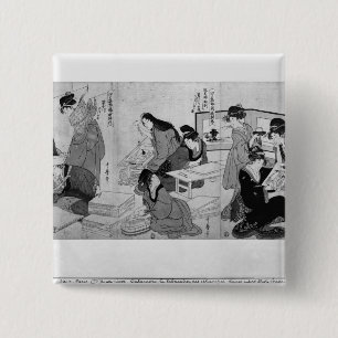 Making prints 15 cm square badge