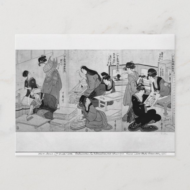 Making prints postcard (Front)