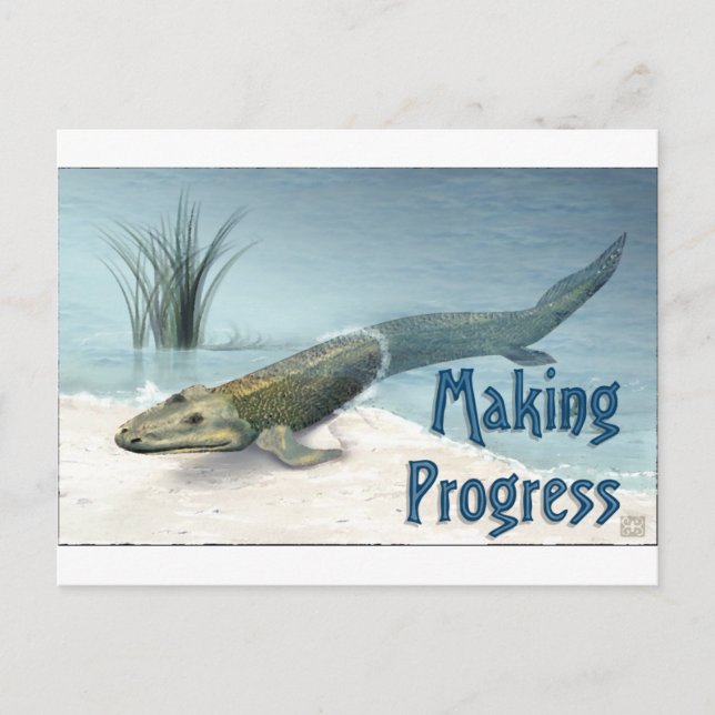 Making Progress Postcard (Front)