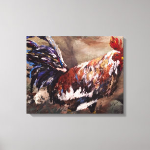 Making Rounds Canvas Print