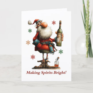 Making Spirits Bright Christmas Card
