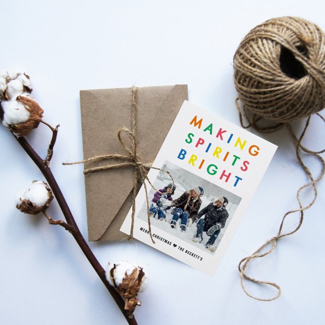 Making Spirits Bright | Christmas Holiday Photo (Creator Uploaded)