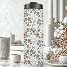 Making Spirits Bright Coffee Ghosts Holiday