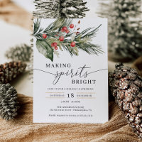 Making Spirits Bright Elegant Christmas Party