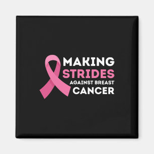 Making Strides Against Breast Cancer Awareness Wom Magnet