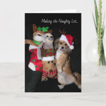 Making the Naughty List Holiday Card