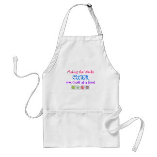 Making the world CUTER one craft at a time! Standard Apron