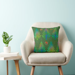 Making Tracks in Spring Cushion