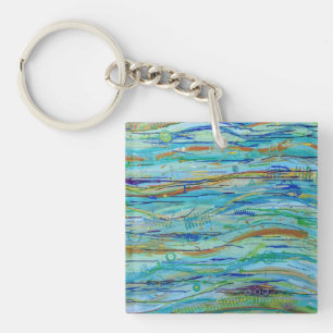 Making Waves Keychain