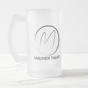 Maklier Talks 16oz Frosted Mug