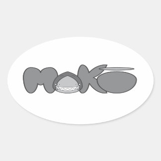 MAKO Slap Oval Sticker