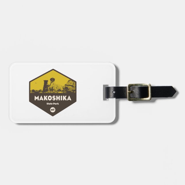 Makoshika State Park, Montana Luggage Tag (Front Horizontal)
