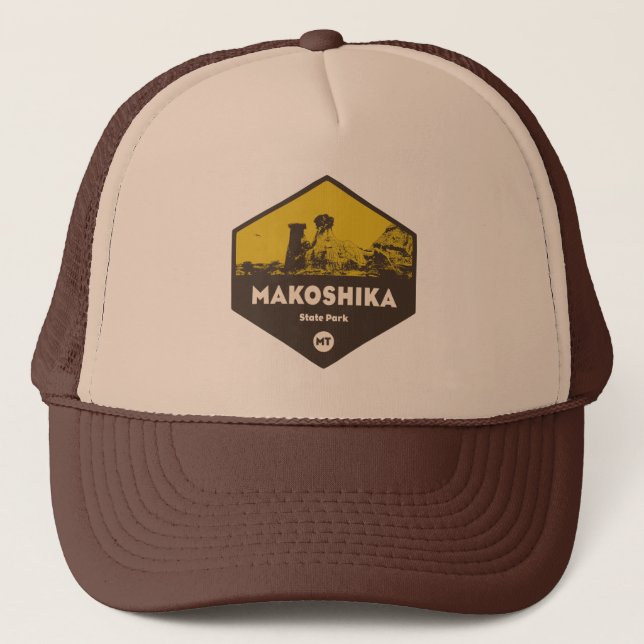 Makoshika State Park, Montana Trucker Hat (Front)