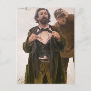 Makovsky- Study to Jan 9, 1905 on Vasilyevsky Postcard