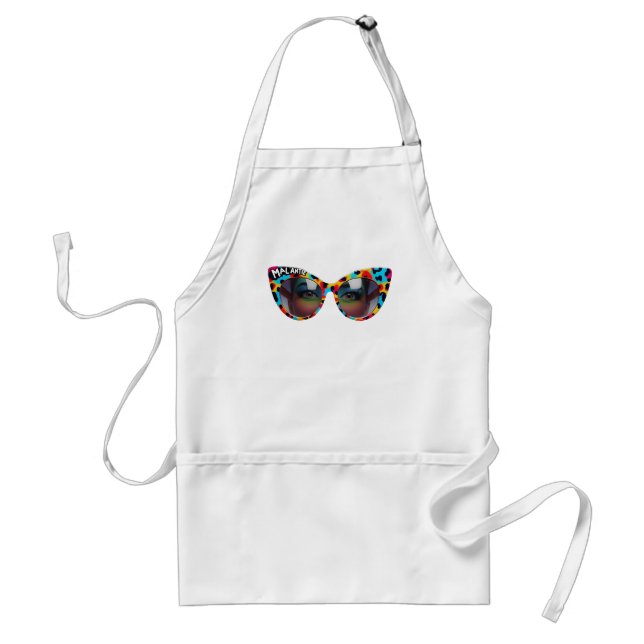 MAL ANTIE / Crazy Aunt Afrikaanse Humour Standard Apron (Front)