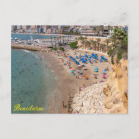 Mal Pas Beach, Benidorm, Costa Blanca, Spain
