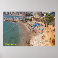 Mal Pas Beach, Benidorm, Costa Blanca, Spain