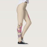 Malabar Giant Squirrel Artwork Illustrated Leggings<br><div class="desc">These leggings feature illustrations of colourful Malabar Giant Squirrels drawn in coloured pencil in a realistic style set against a light tan background. The squirrels are positioned along the sides of either leg to give the appearance that they are climbing up your legs. One climbing up from calf to knee...</div>