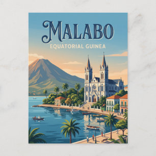Malabo, Equatorial Guinea Postcard