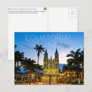 Malabo, Equatorial Guinea Travel Postcard