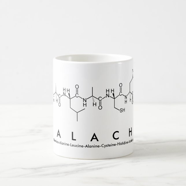 Malachi peptide name mug (Center)