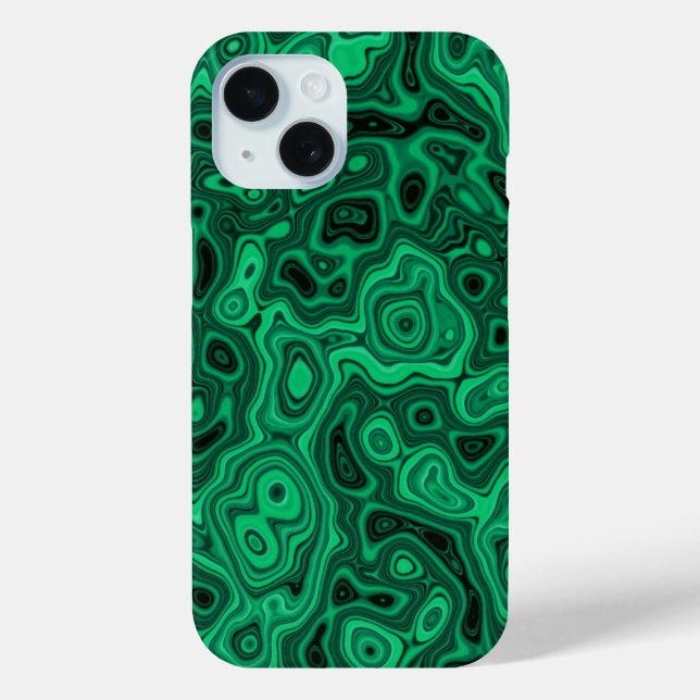 Malachite Green Case-Mate iPhone Case (Back)
