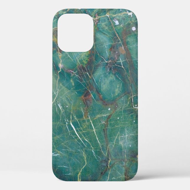 Malachite green marble texture, detail structure o Case-Mate iPhone case (Back)
