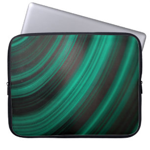 malachite texture mineral stone rock pattern gemst laptop sleeve
