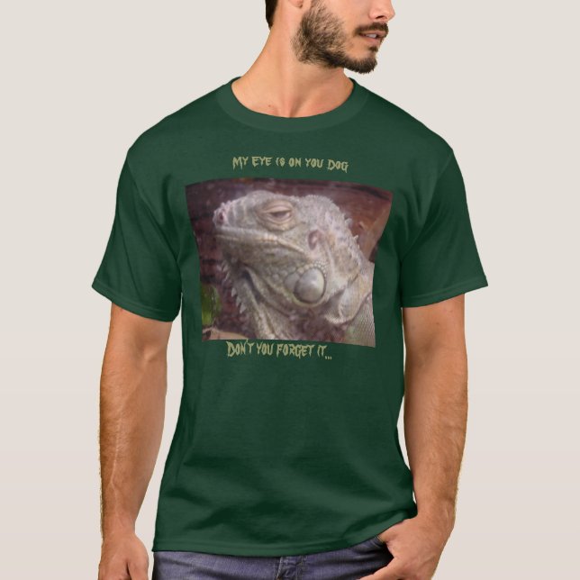 Malachite the Iguana T-Shirt (Front)
