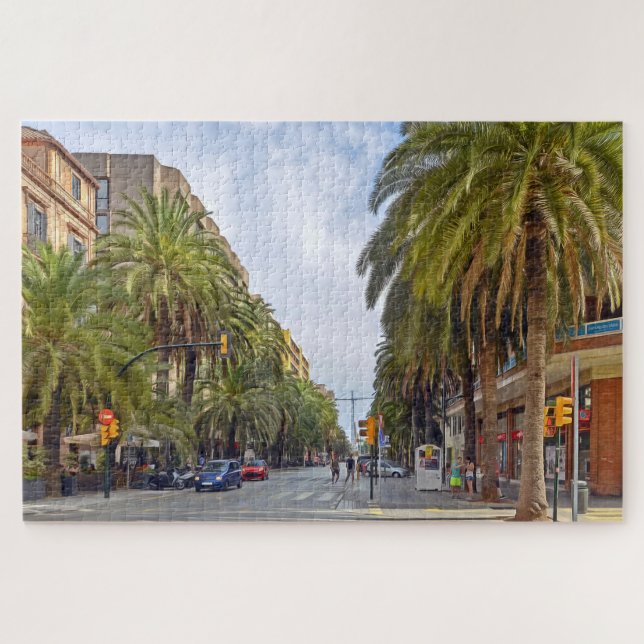 Malaga. #15.  jigsaw puzzle (Horizontal)