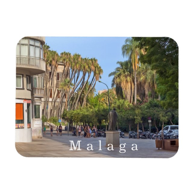 Malaga. #27.   magnet (Horizontal)