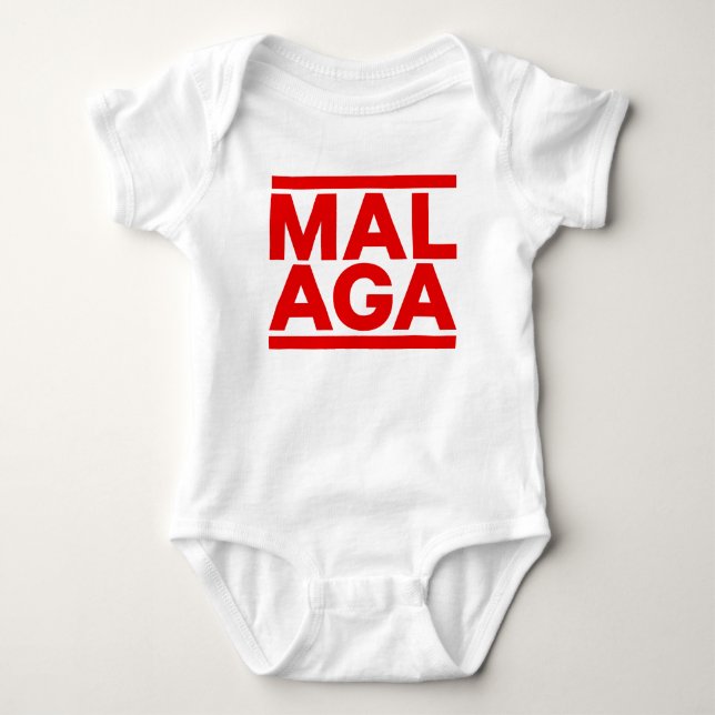 Malaga 2 baby bodysuit (Front)