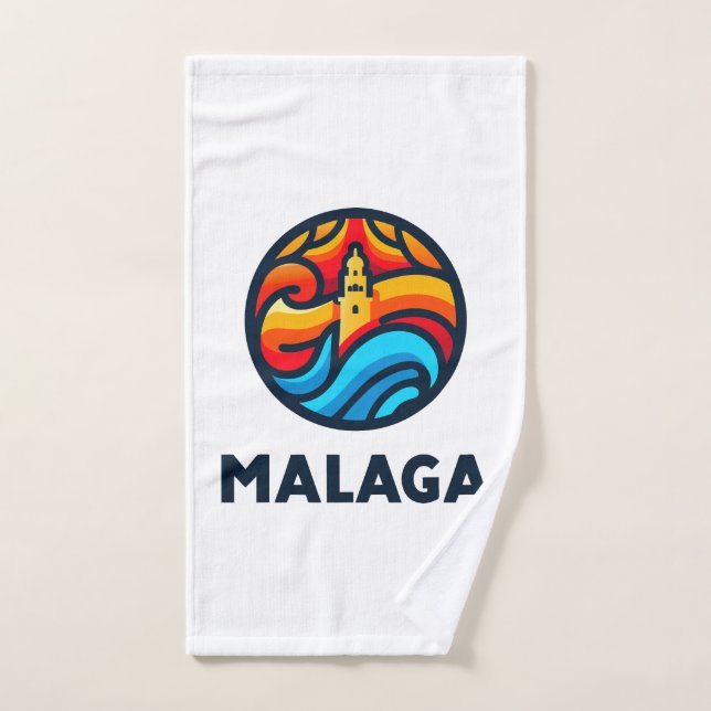 Malaga 3 bath towel set (Hand Towel)