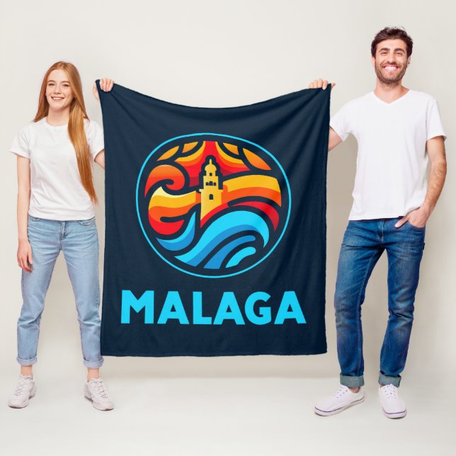 Malaga 3 fleece blanket (In Situ)