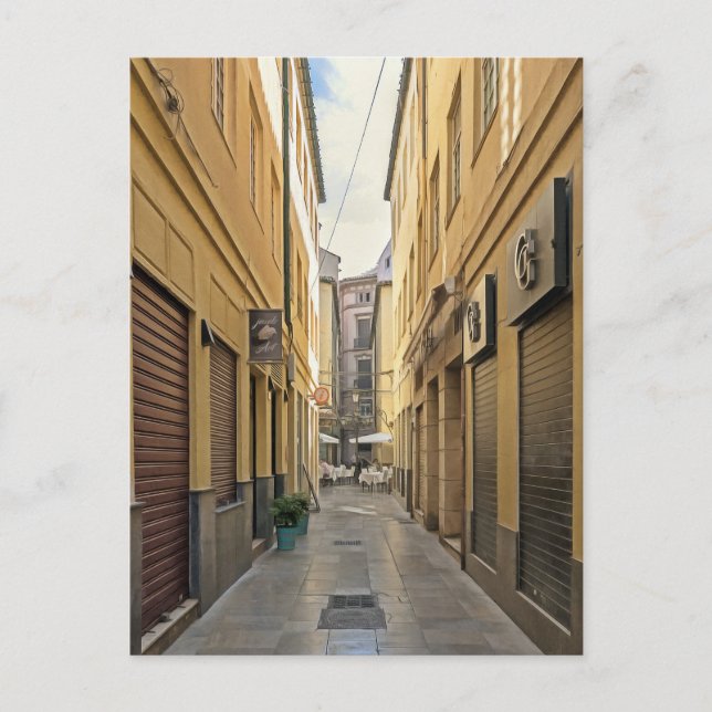Malaga. #7.  postcard (Front)