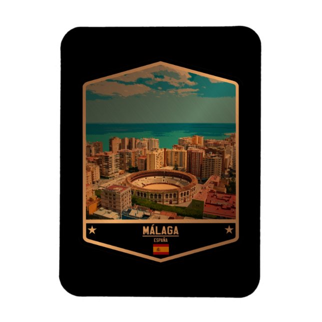Málaga Magnet (Vertical)