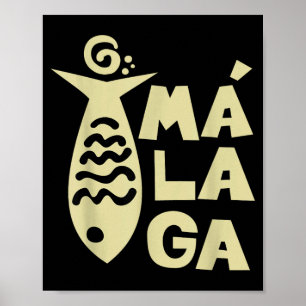 Malaga Sardine Poster