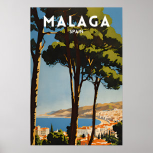 Malaga Spain Poster