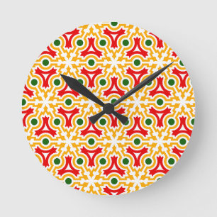 Malaga street walls 1 round clock