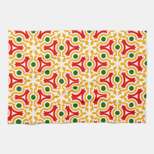 Malaga street walls 1 tea towel