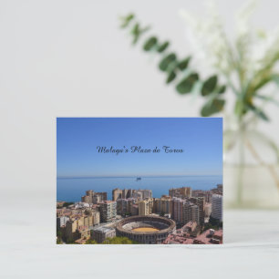 Malaga's Plaza de Toros Postcard
