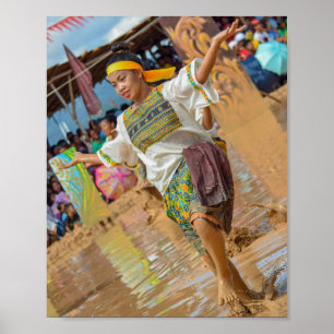Malagnang Festival in Philippines Poster