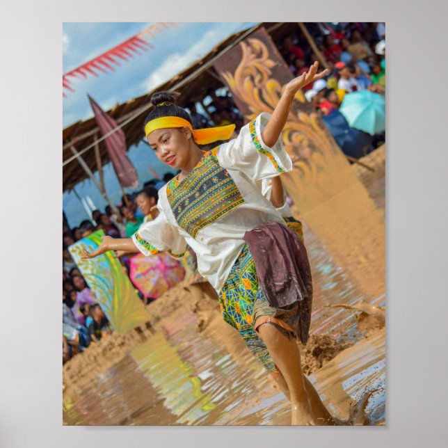 Malagnang Mud Festival Poster (Front)