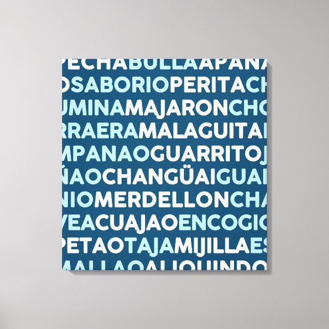 Malaguita Canvas Print (Front)