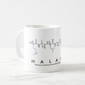 Malakai peptide name mug (Front Left)