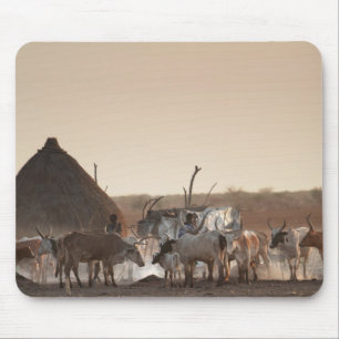 Malakal, village of Dinka ethnic group Mouse Mat