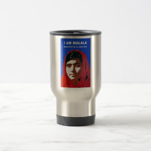 MALALA YOUSAFZAI TRAVEL MUG